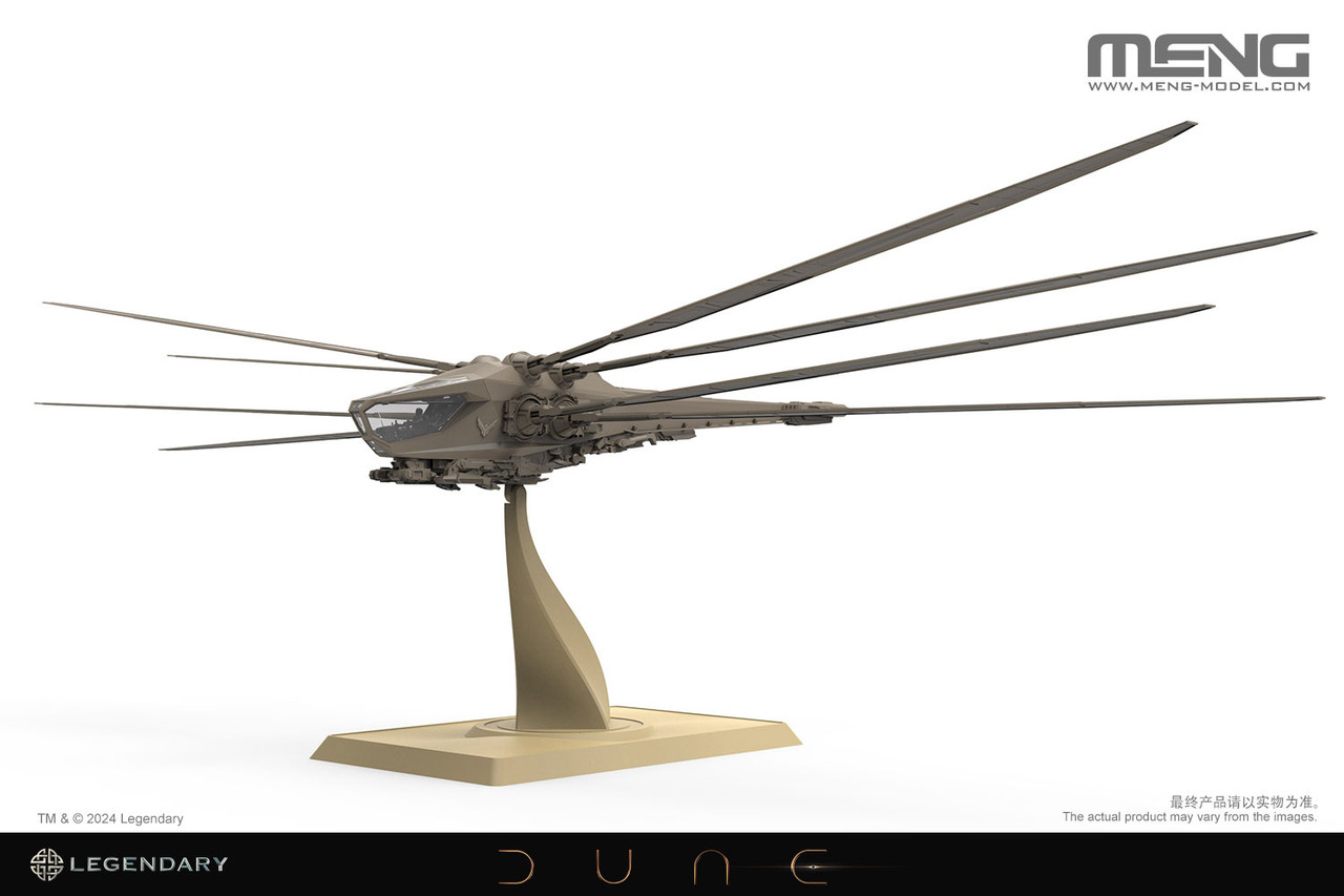 DUNE オーニソプター 1/72 映画『デューン 砂の惑星』印象的な飛行メカ「ハルコンネン