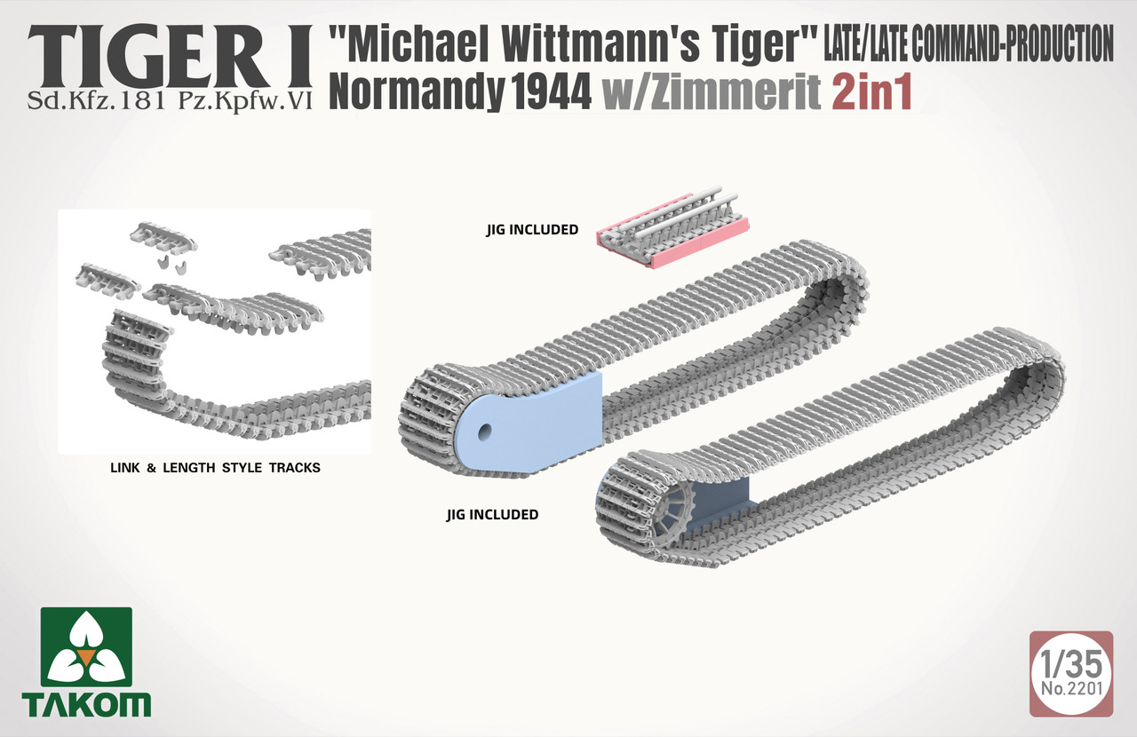 1/35 Sd.Kfz.181 Pz.Kpfw.VI Ausf.E Tiger I Michael Wittmann's Tiger