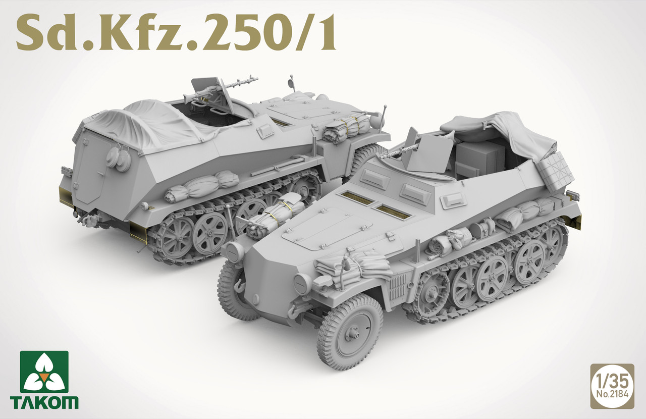 その他 Sd.Kfz. 250/1 1/35 Sd.Kfz. 250/1 - TAK02184 - Brookhurst Hobbies