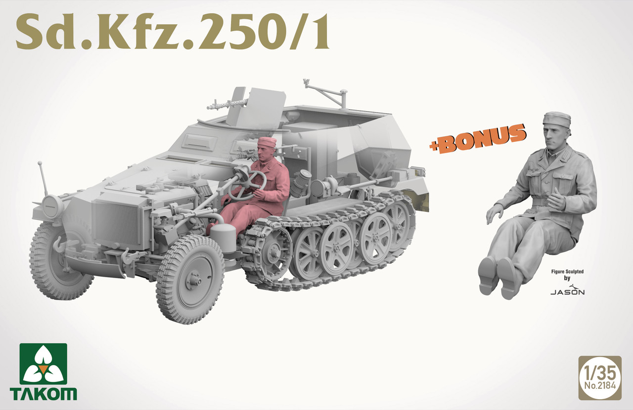 1/35 Sd.Kfz. 250/1 - TAK02184 - Brookhurst Hobbies