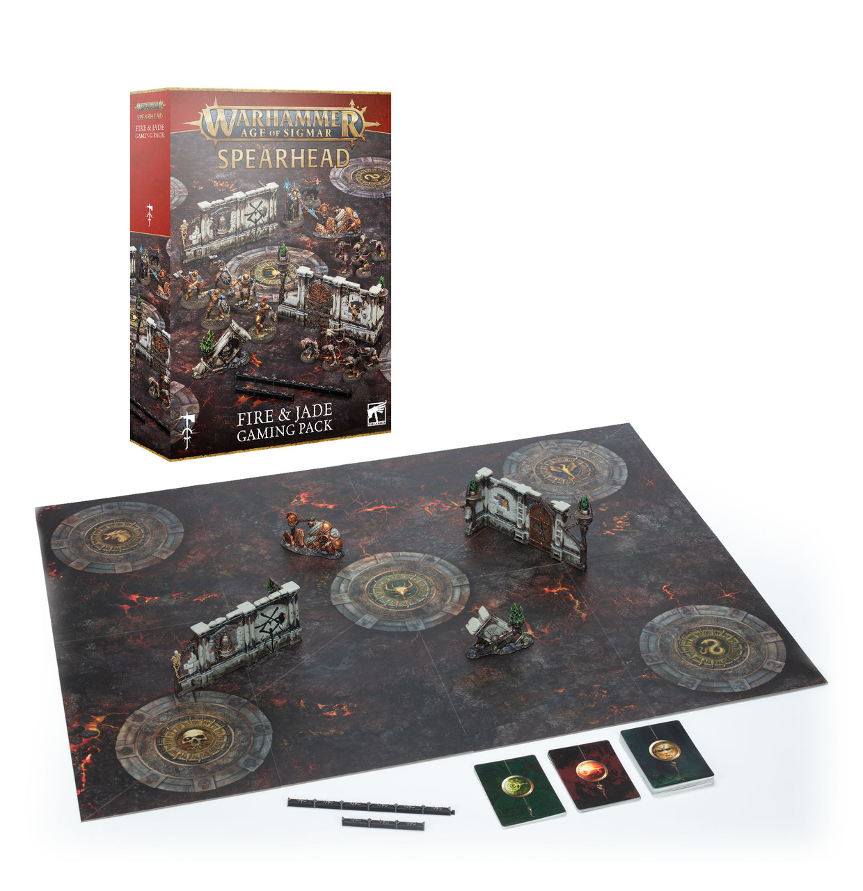 GW80-56 Spearhead Fire and Jade Gaming Pack