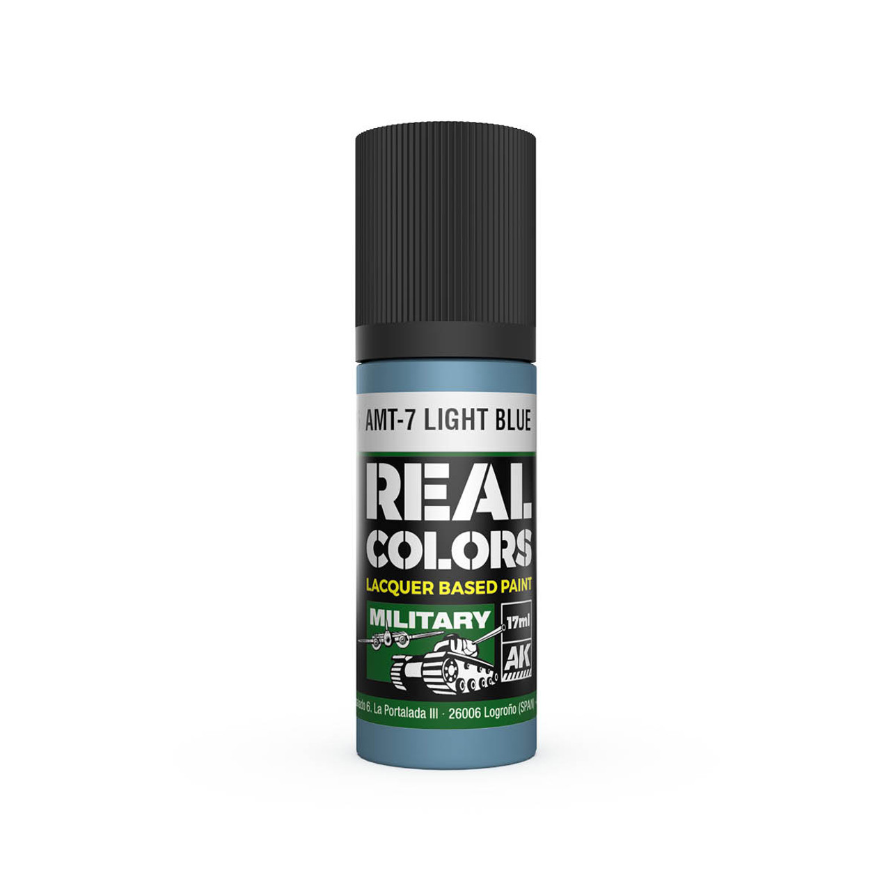 RC976 - Real Colors AMT-7 Light Blue 17 ml.