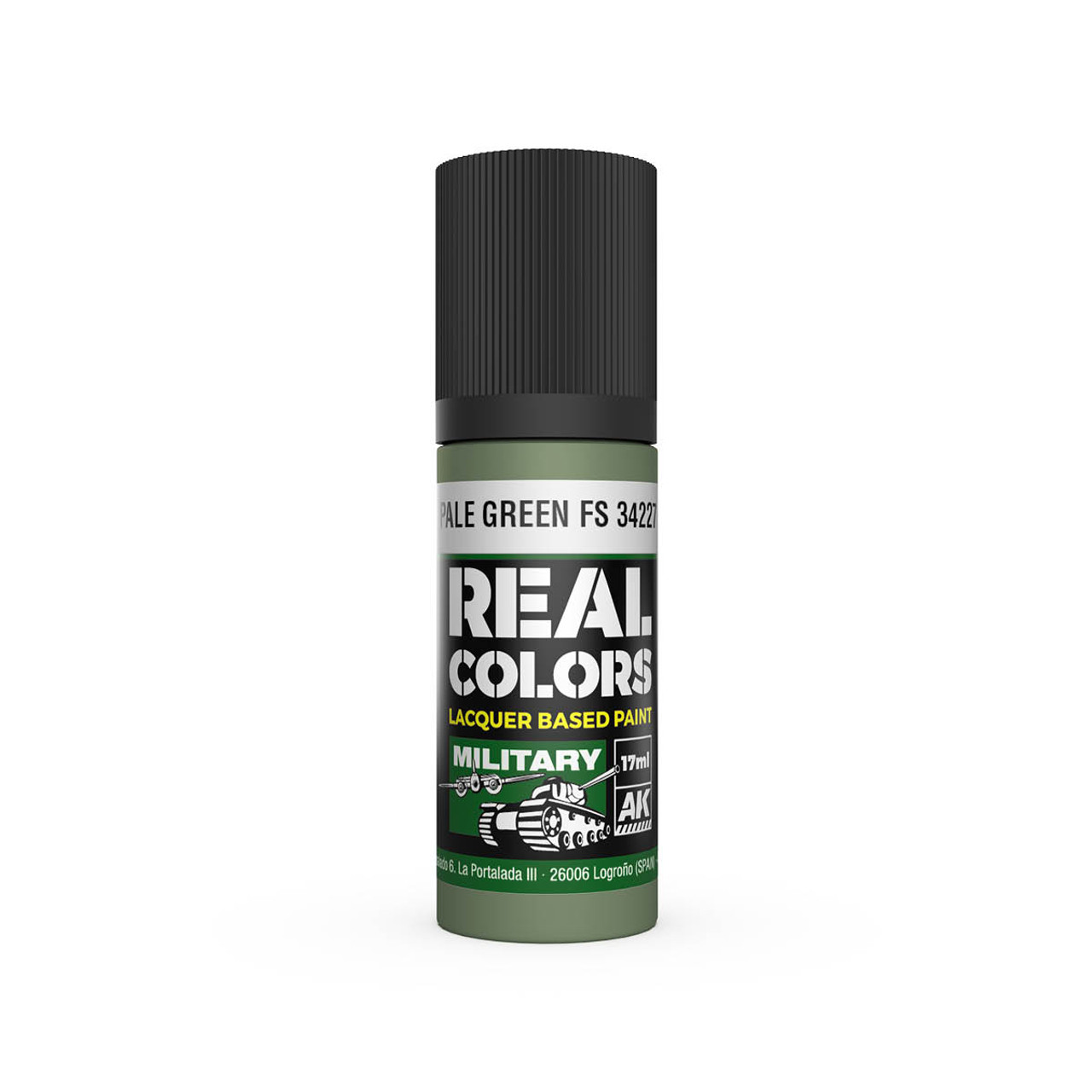 RC907 - Real Colors Pale Green FS 34227 17 ml.