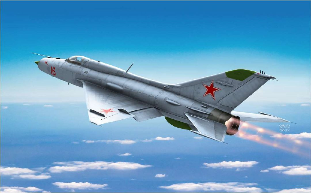1/48 MIG-21PF Fishbed-D - ACY12320
