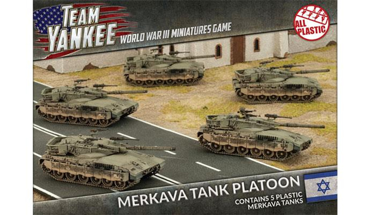 15mm Merkava Tank Platoon (Plastic) - TIBX01