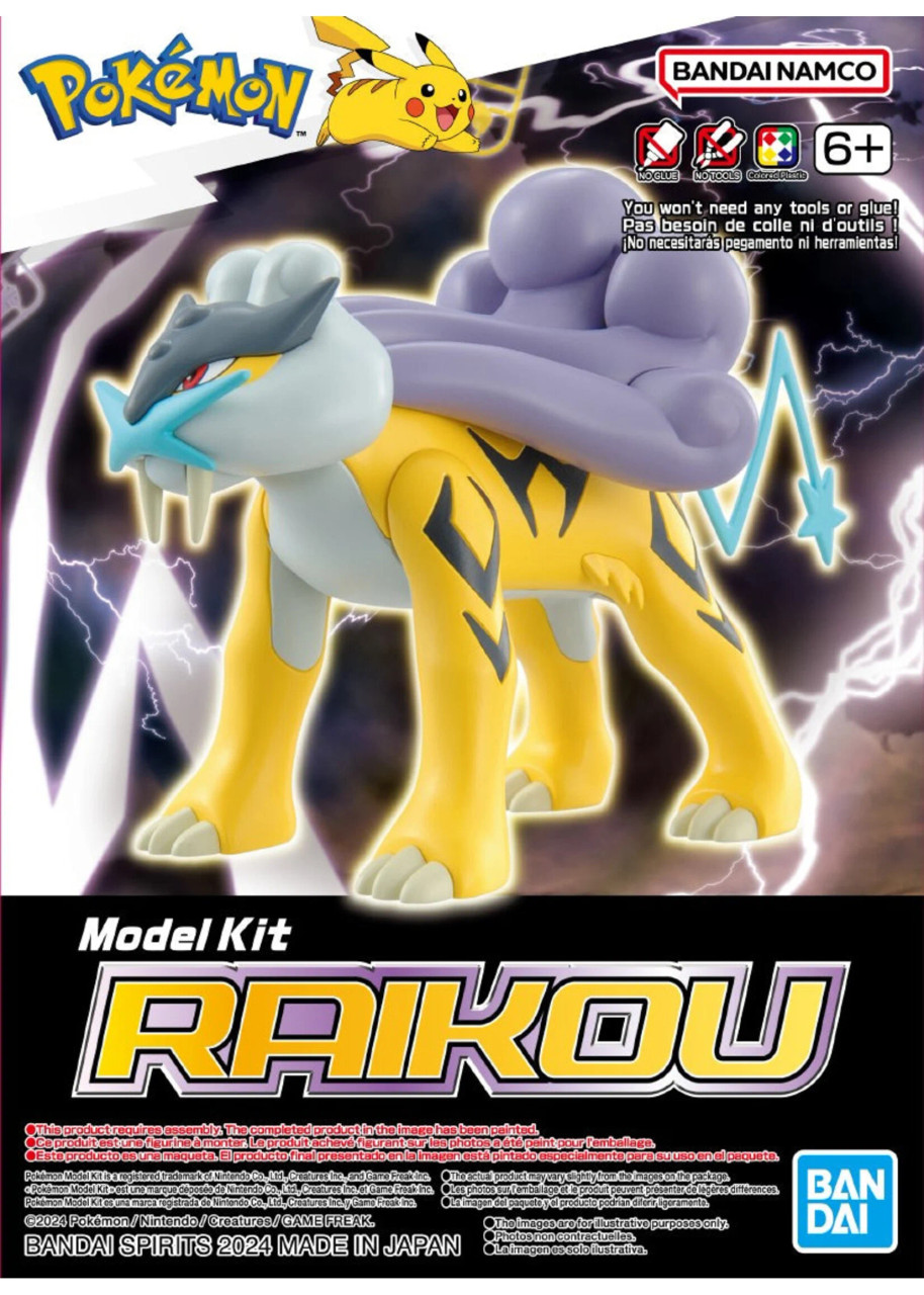 Pokémon Model Kit: Collection #010 - Raikou