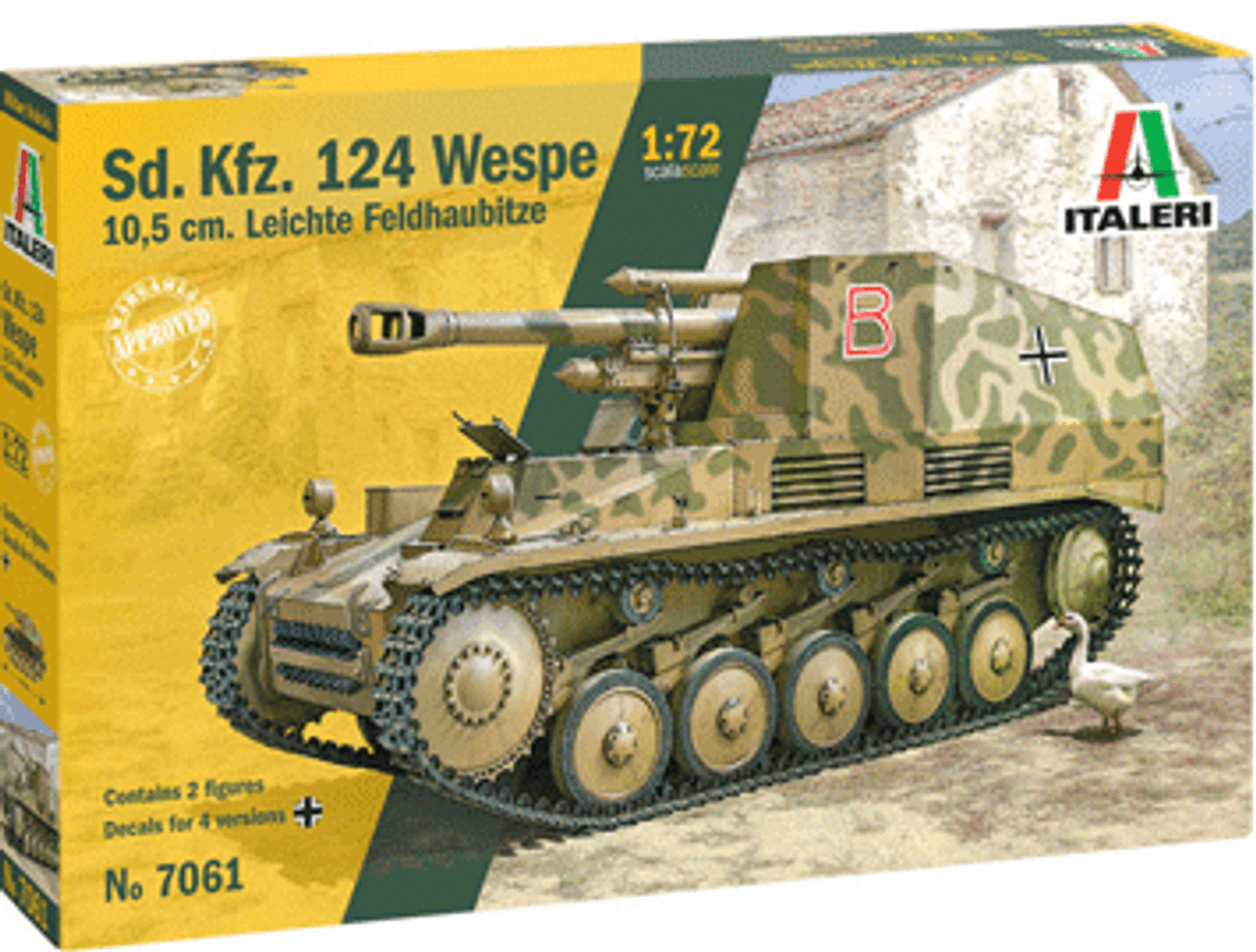 1/72 SD.KFZ. 124 WESPE - ITA7061