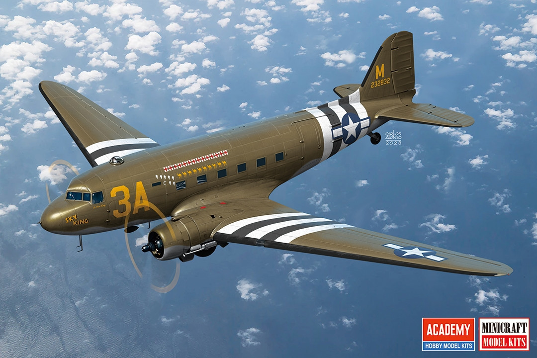 1/144 C-47 Skytrain USAFF 1/144 - ACY12633