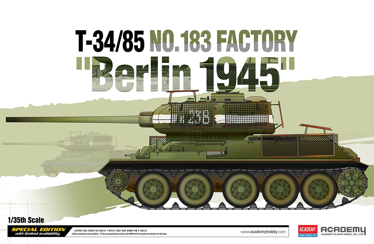 1/35 T-34/85 BERLIN 1945 - 13295