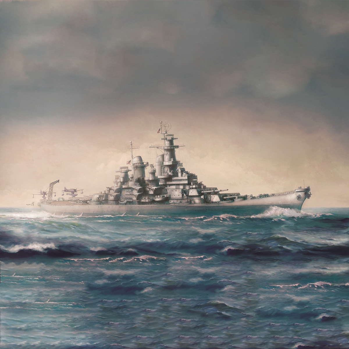 1/700 USS MISSOURI BB-63  MODELER'S EDITION - 14223
