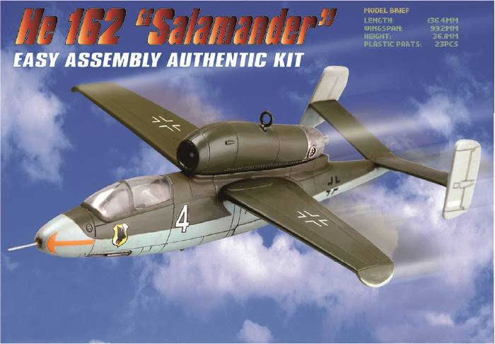 1/72 HE162 "SALAMANDER" - 80239