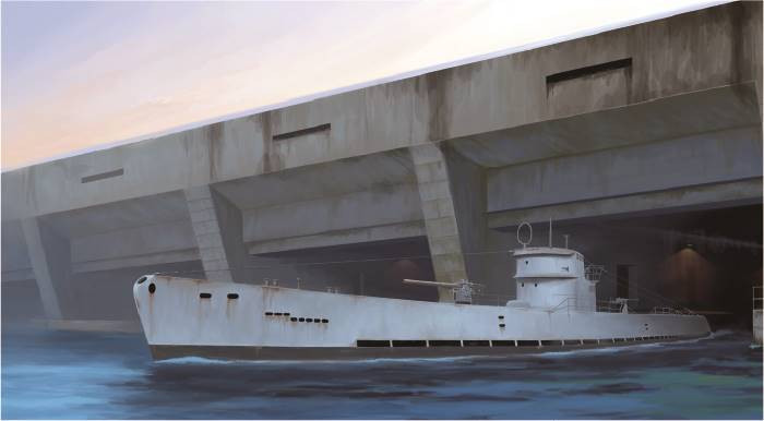 1/350 DKM TYPE LX-B U-BOAT - 83507