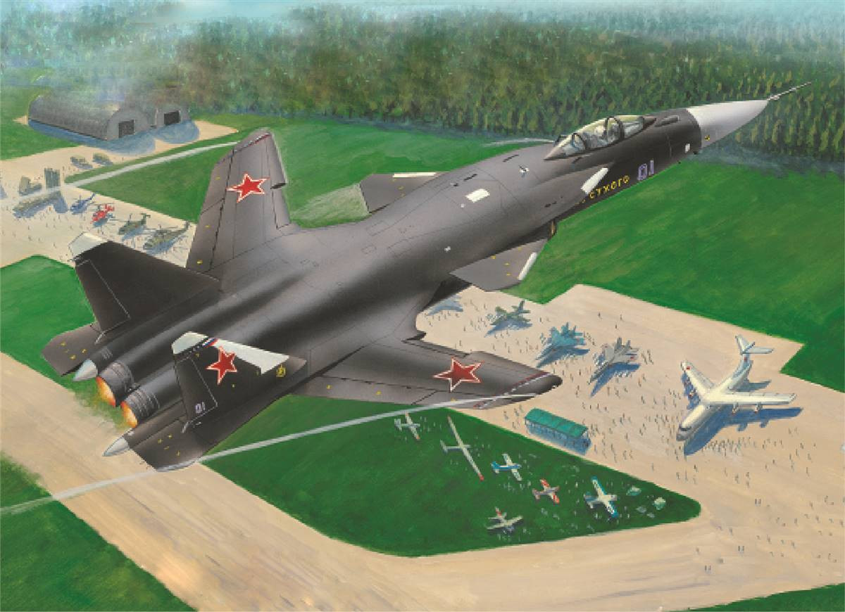 1/144 Sukhoi SU-47 Berkut - 01324