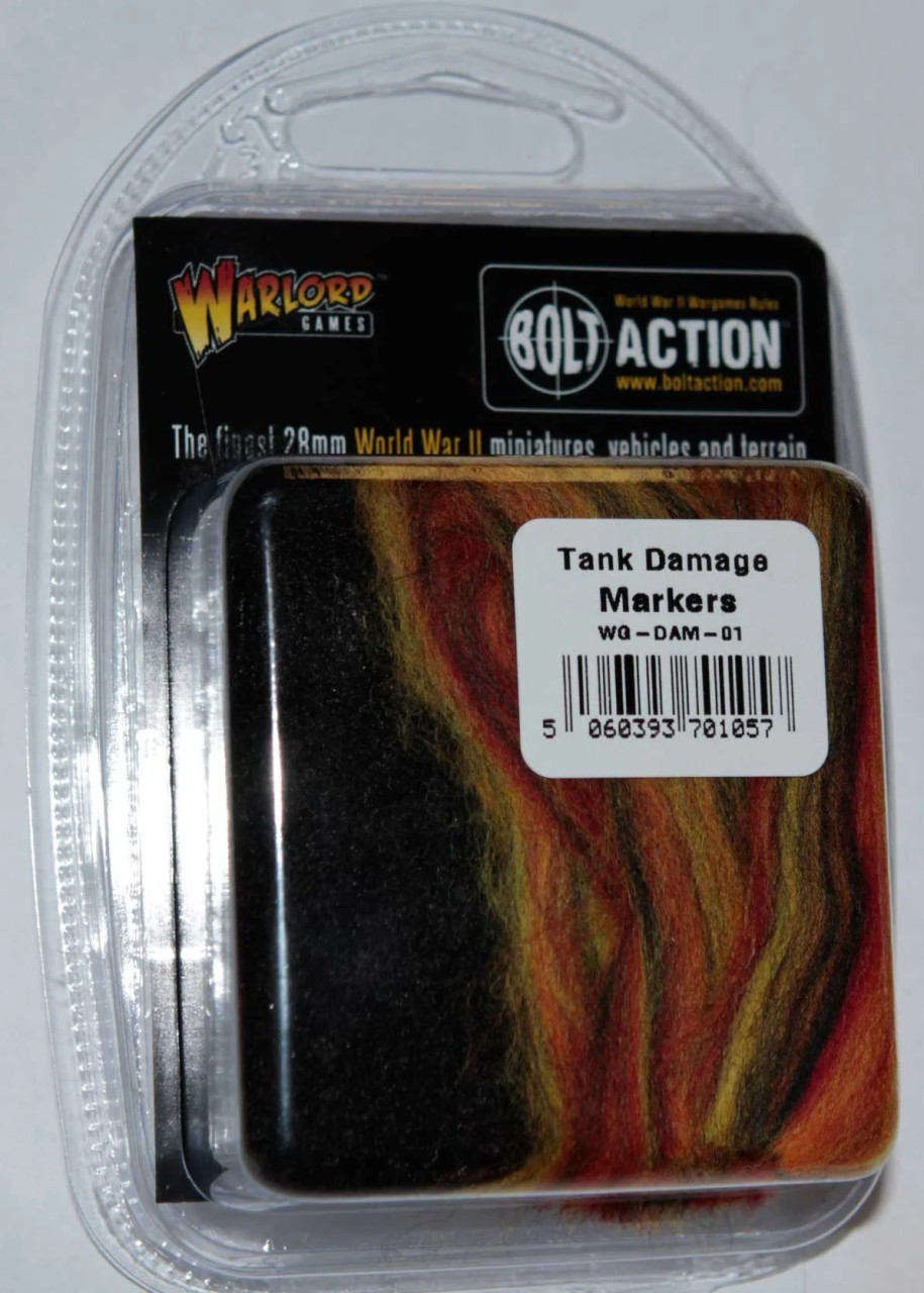 Bolt Action: Accessories - TANK Damage Markers