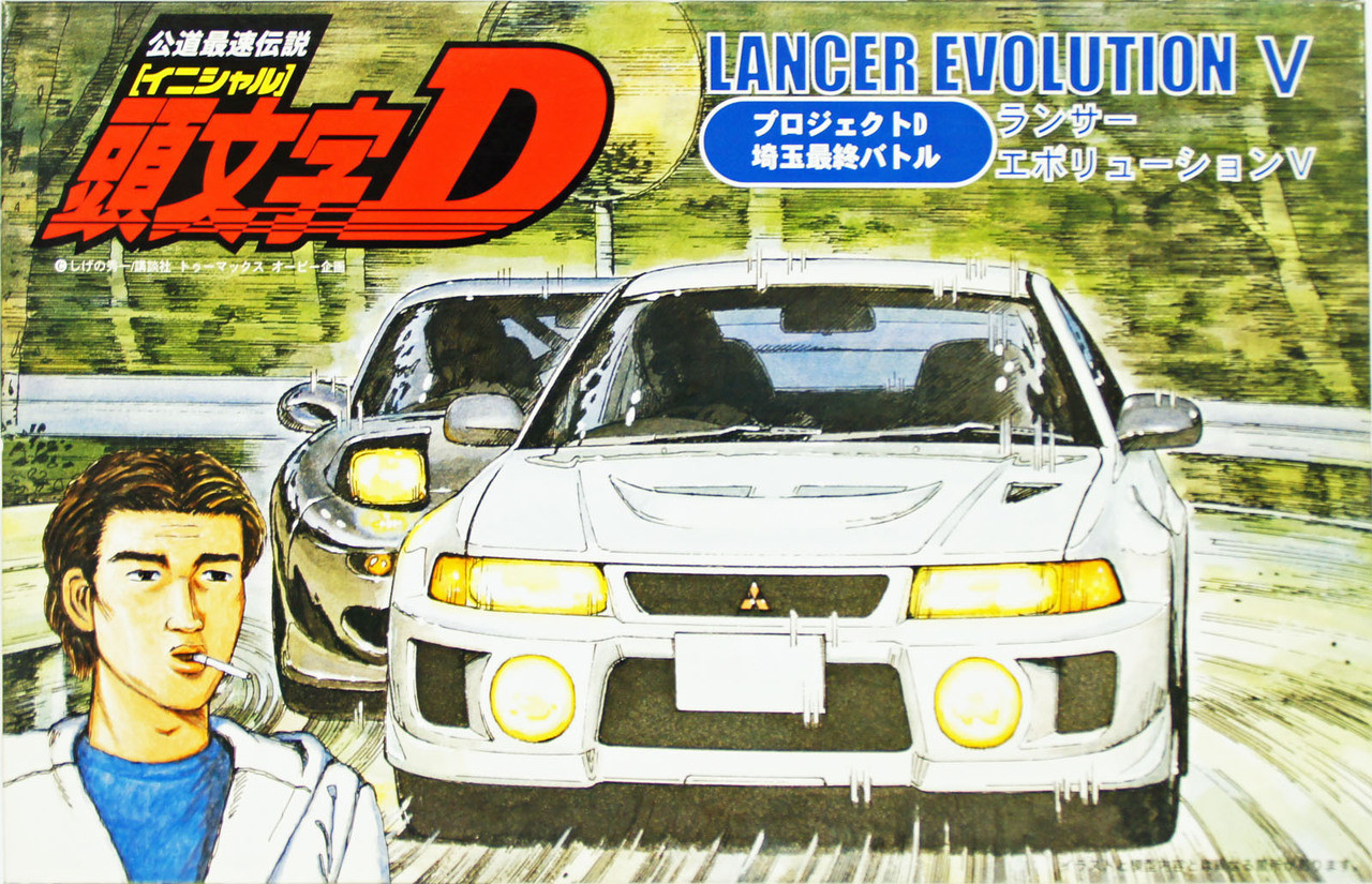 1/24 Initial D, Lancer Evolution V