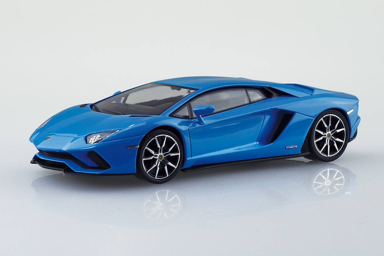 1/32 SNAP KIT #12-E Lamborghini Aventador S (Pearl Blue)