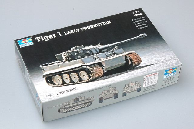 1/72 TIGER 1 TANK (EARLY) - 07242