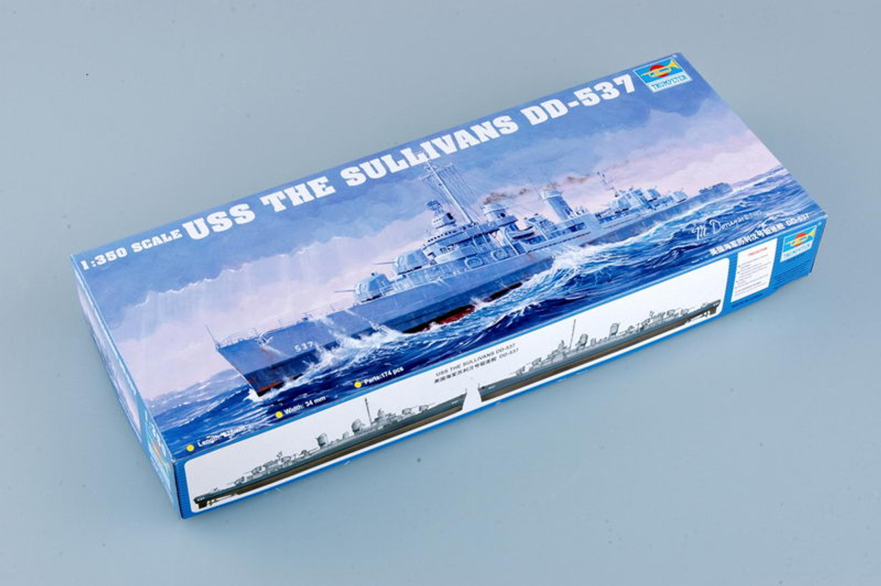1/350 SULLIVANS DD-537  - 05304