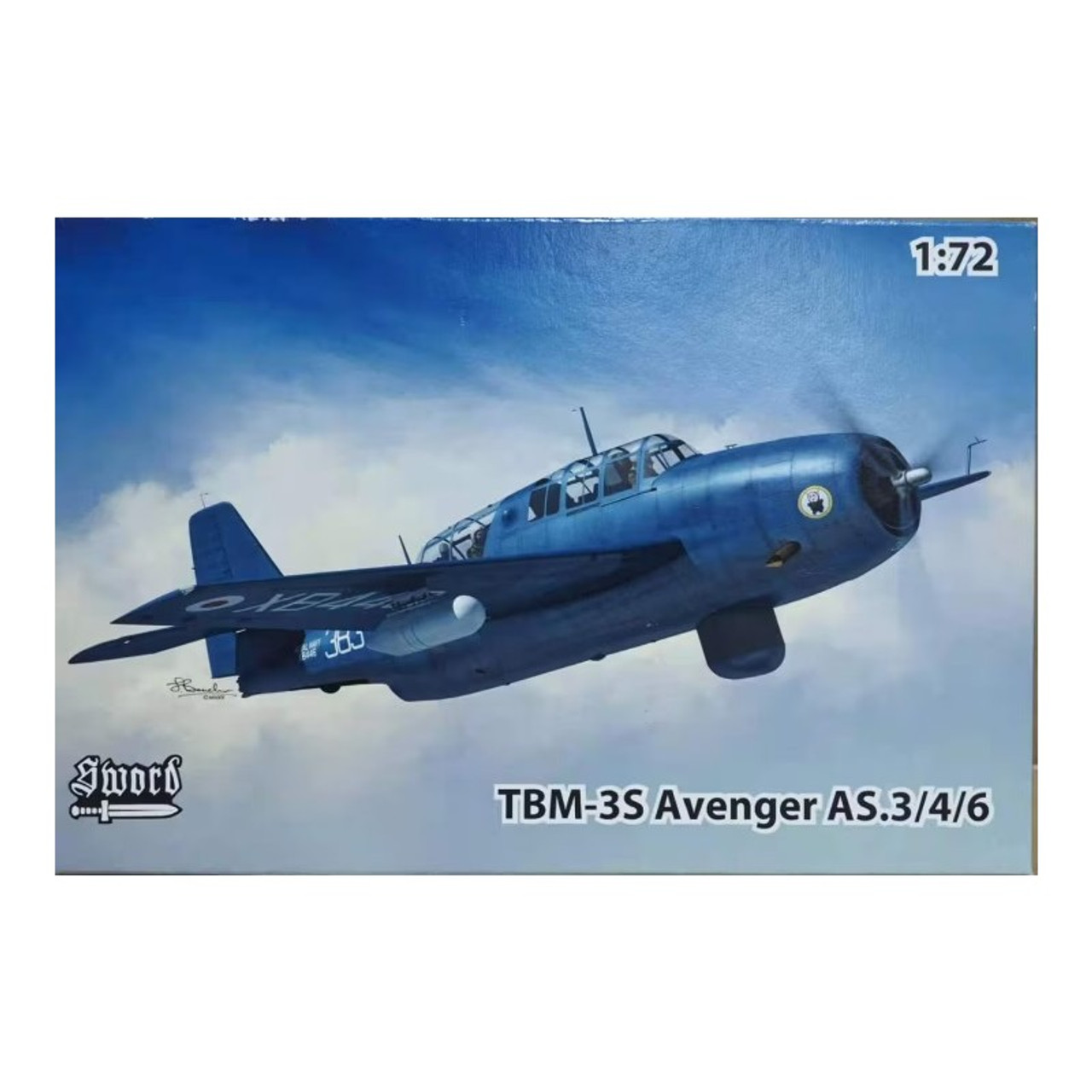 1/72 Avenger AS.4, Aircraft - SWD72130