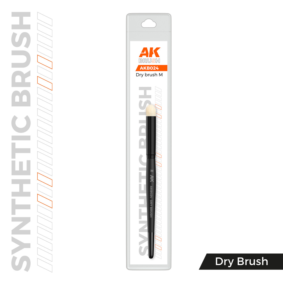 AKB024 - Synthetic Dry Brush - M