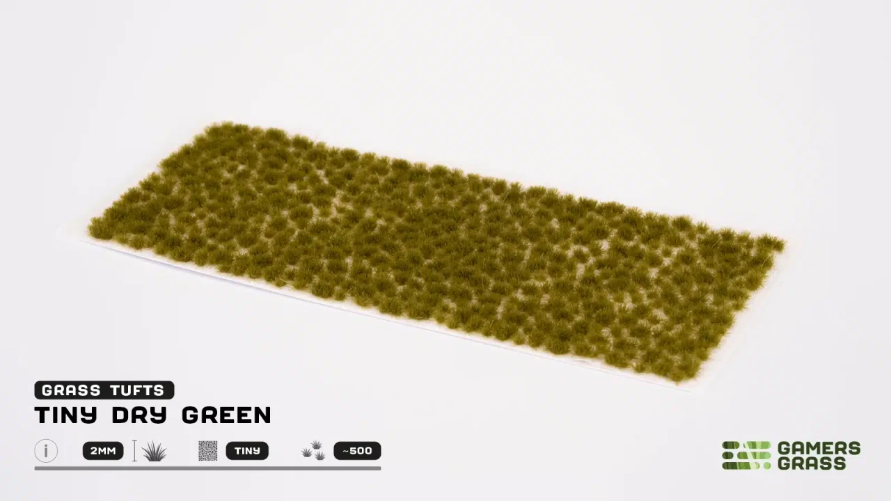 GGRTTDG - Grass Tufts: Dry Green - Tiny Tufts
