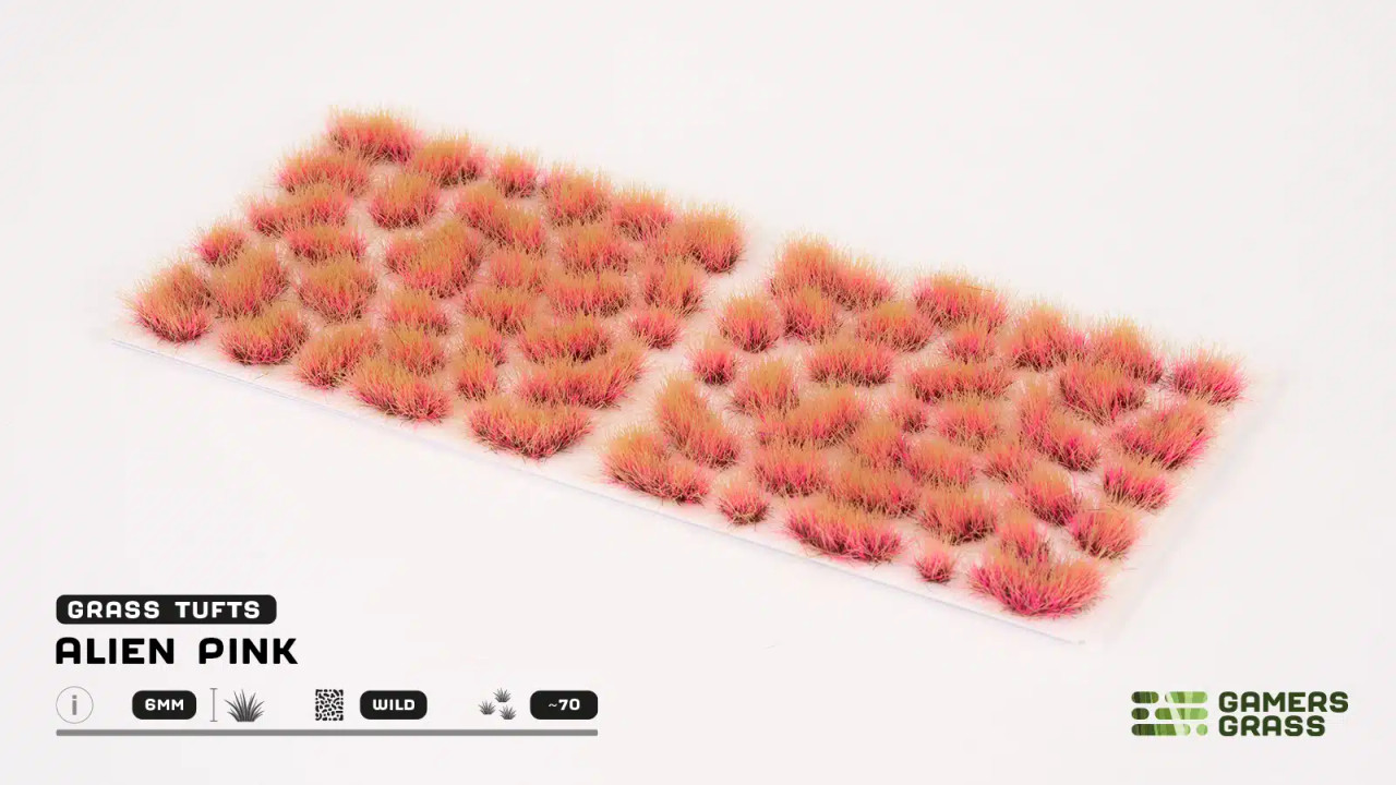 GGRAPK - Alien Tufts: Pink 6mm - Wild