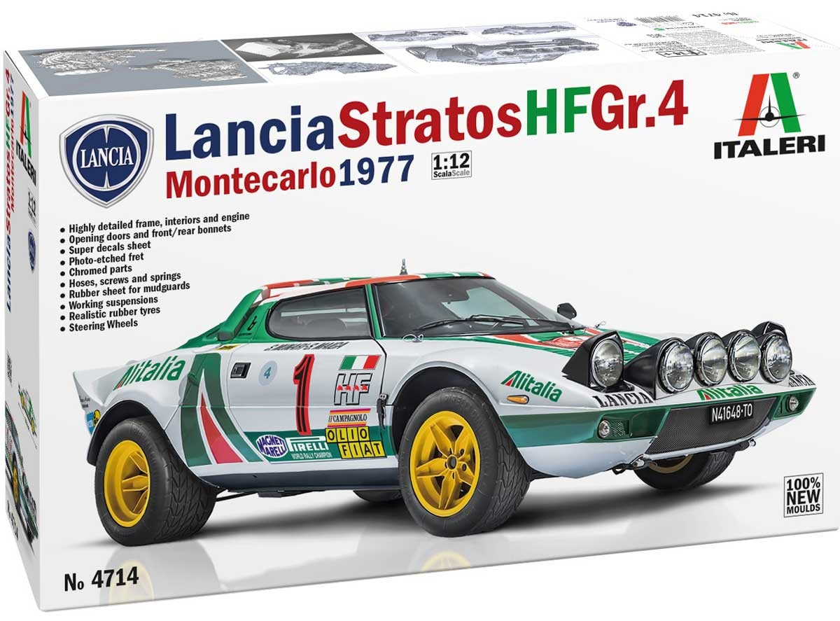 自動車 Lancia Stratos HF Alitalia 1/12 Lancia Stratos HF Alitalia 1/12