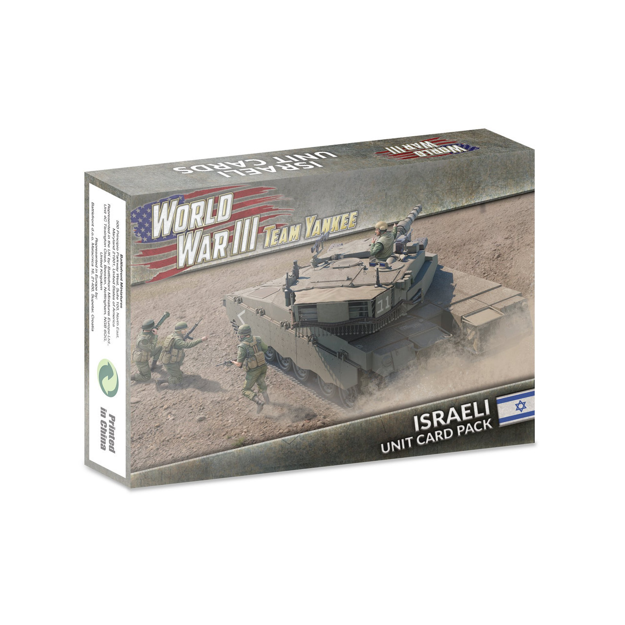 Israeli IDF Unit Card Pack - WW310U