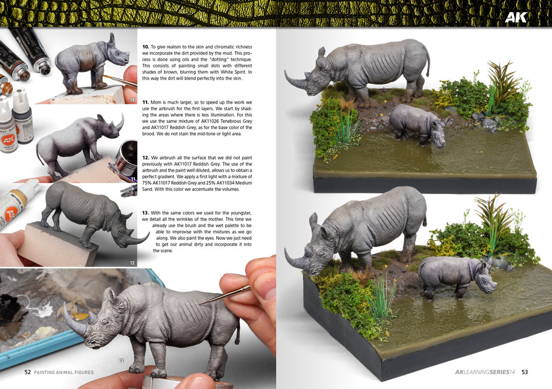 AK Learning Series 14 - PAINTING ANIMAL FIGURES