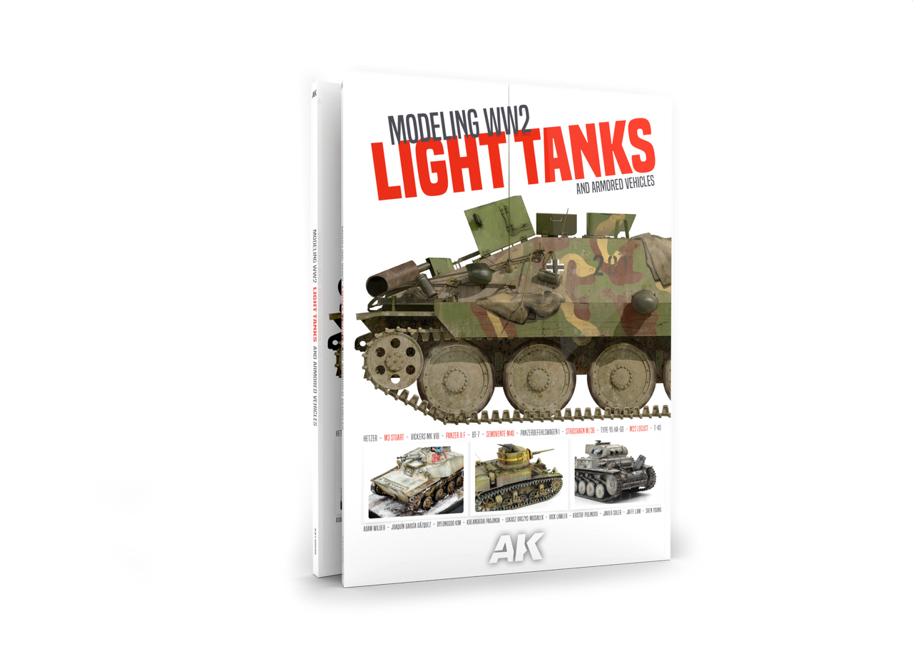 Modeling WW2 Light Tanks And Armored Vehicles