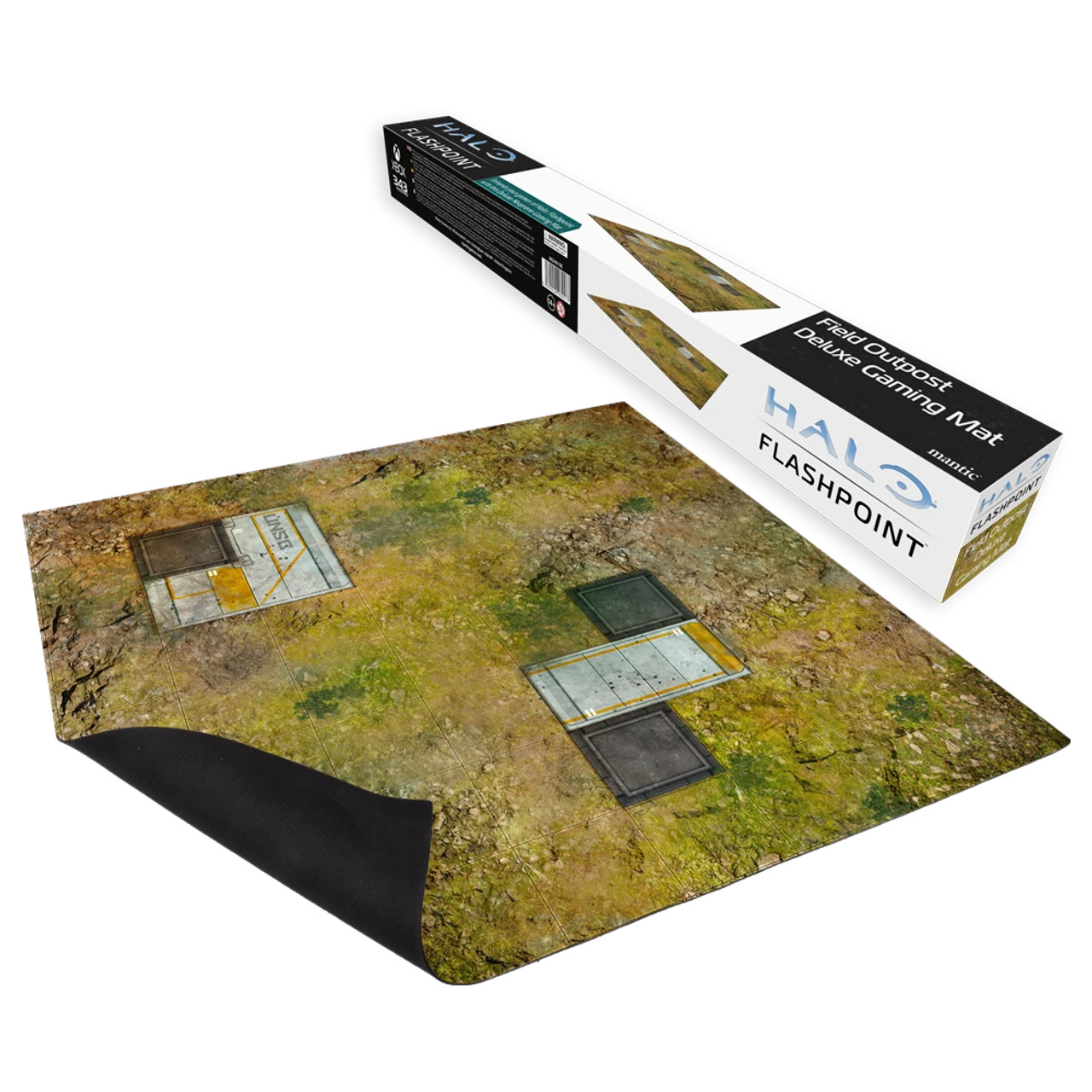 Halo: Flashpoint - Neoprene Halo Field Outpost Gaming Mat
