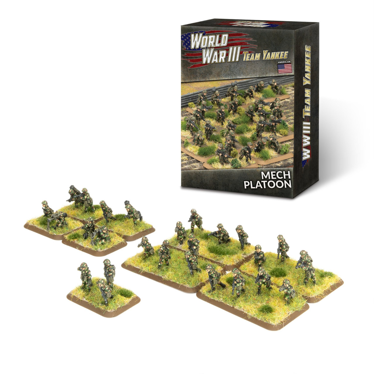 15mm World War III American Mech Platoon - TUBX29