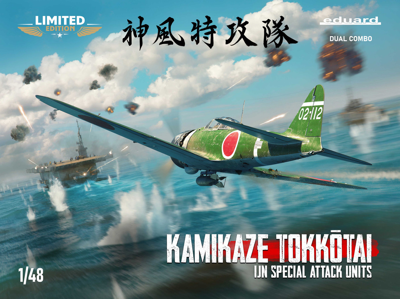 1/48 Kamikaze Tokkotai Mitsubishi A6M5 Zero Model 52 and Zero A6M2