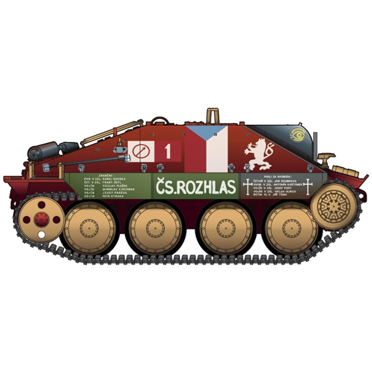 1/35 Hetzer "Prague 1945" - ACY13277