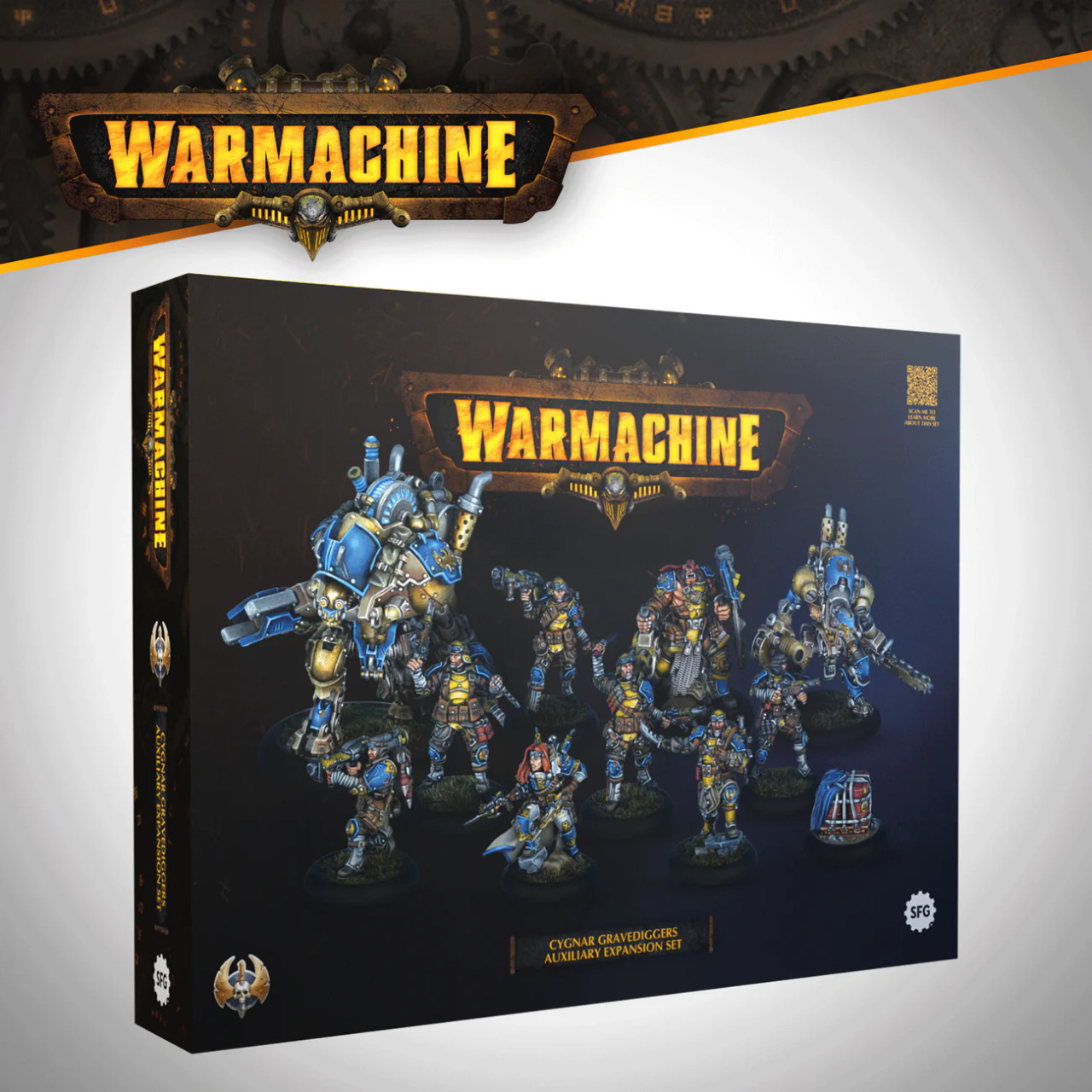 Warmachine: Cygnar Gravediggers Auxiliary Expansion
