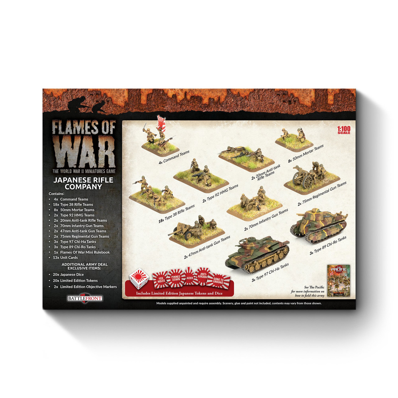 15mm Japanese Rifle Company Army Deal - JPAB01