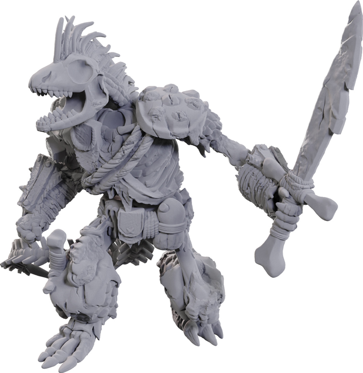 Dungeons & Dragons Nolzur's Marvelous Unpainted Miniatures: W23 Lizardfolk Skeleton