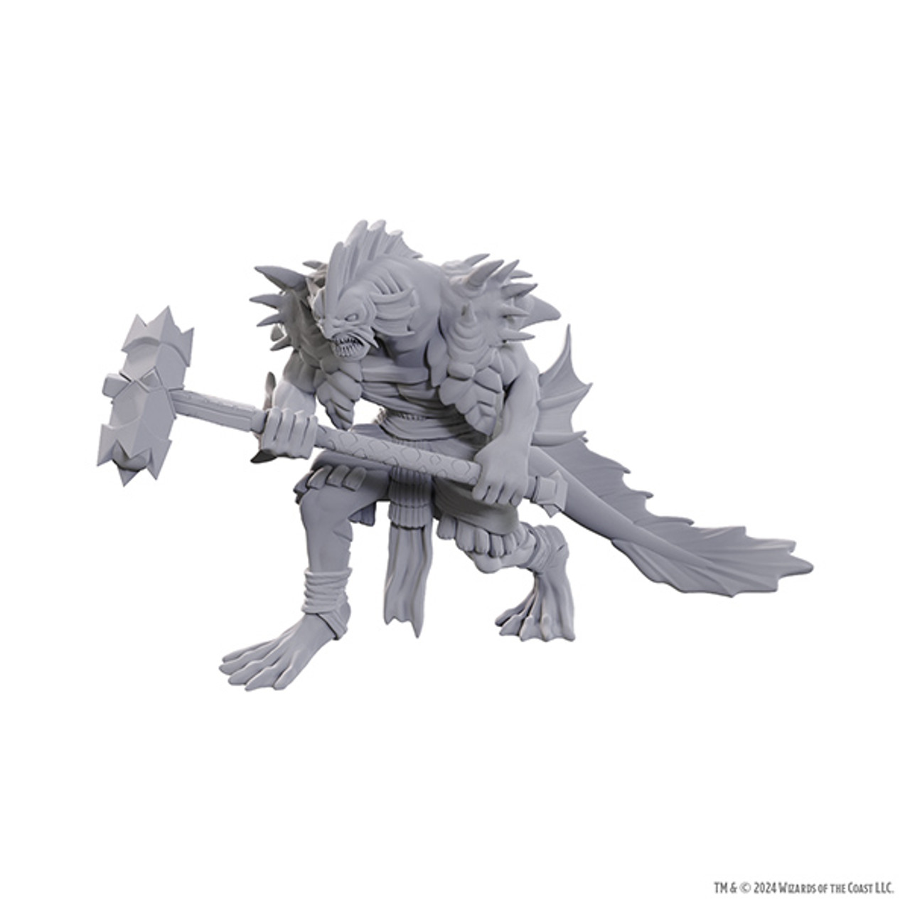 Dungeons & Dragons: Nolzur's Marvelous Unpainted Miniatures -Sahuagin Coral Smasher