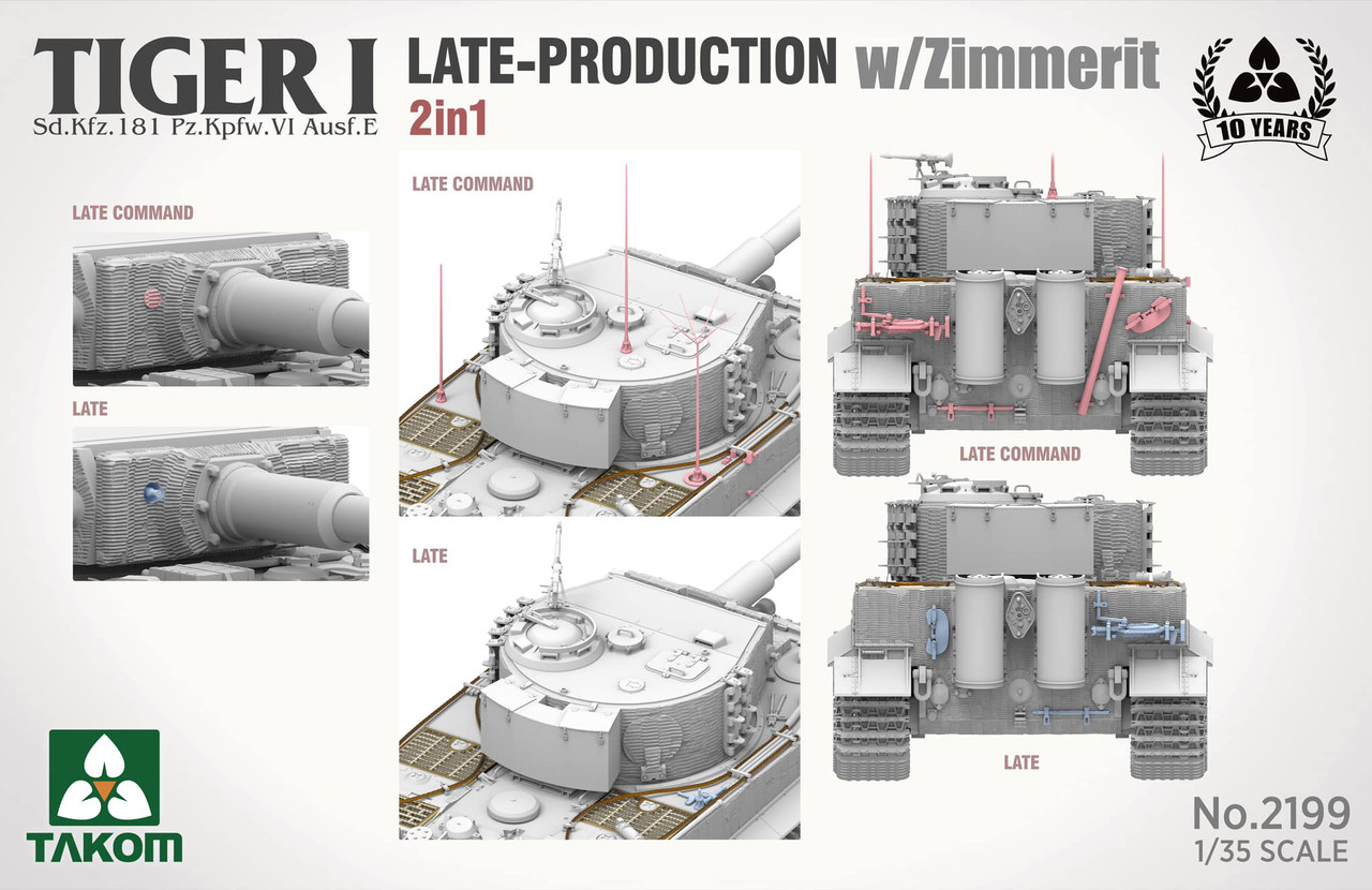 その他 TIGER I LATE PRODUCTION 1/35 1/35 GERMAN TIGER I LATE VERSION | TAMIYA