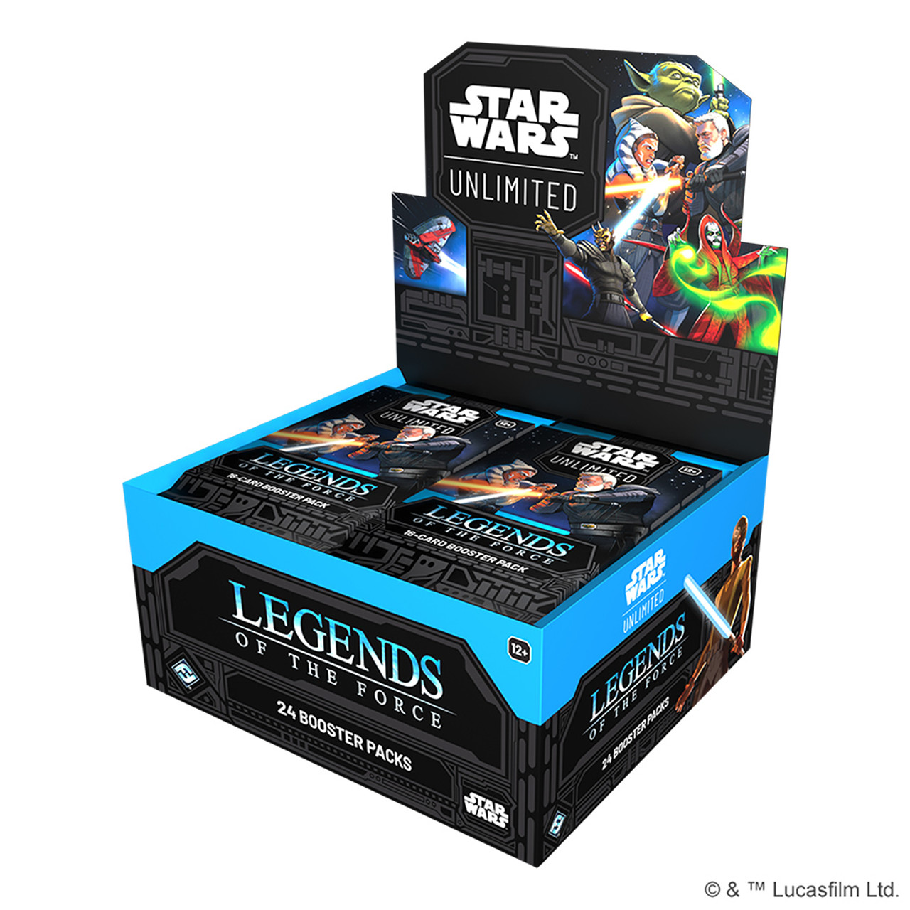 Star Wars: Unlimited Legends of the Force: Booster Display Star Wars: Unlimited Legends of the Force: Booster Display
