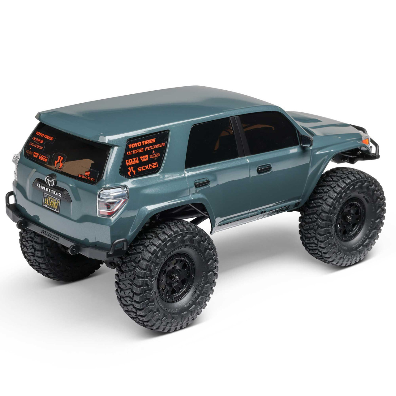 1/24 SCX24 Toyota 4Runner 4X4 RTR Brushed Rock Crawler, Gray