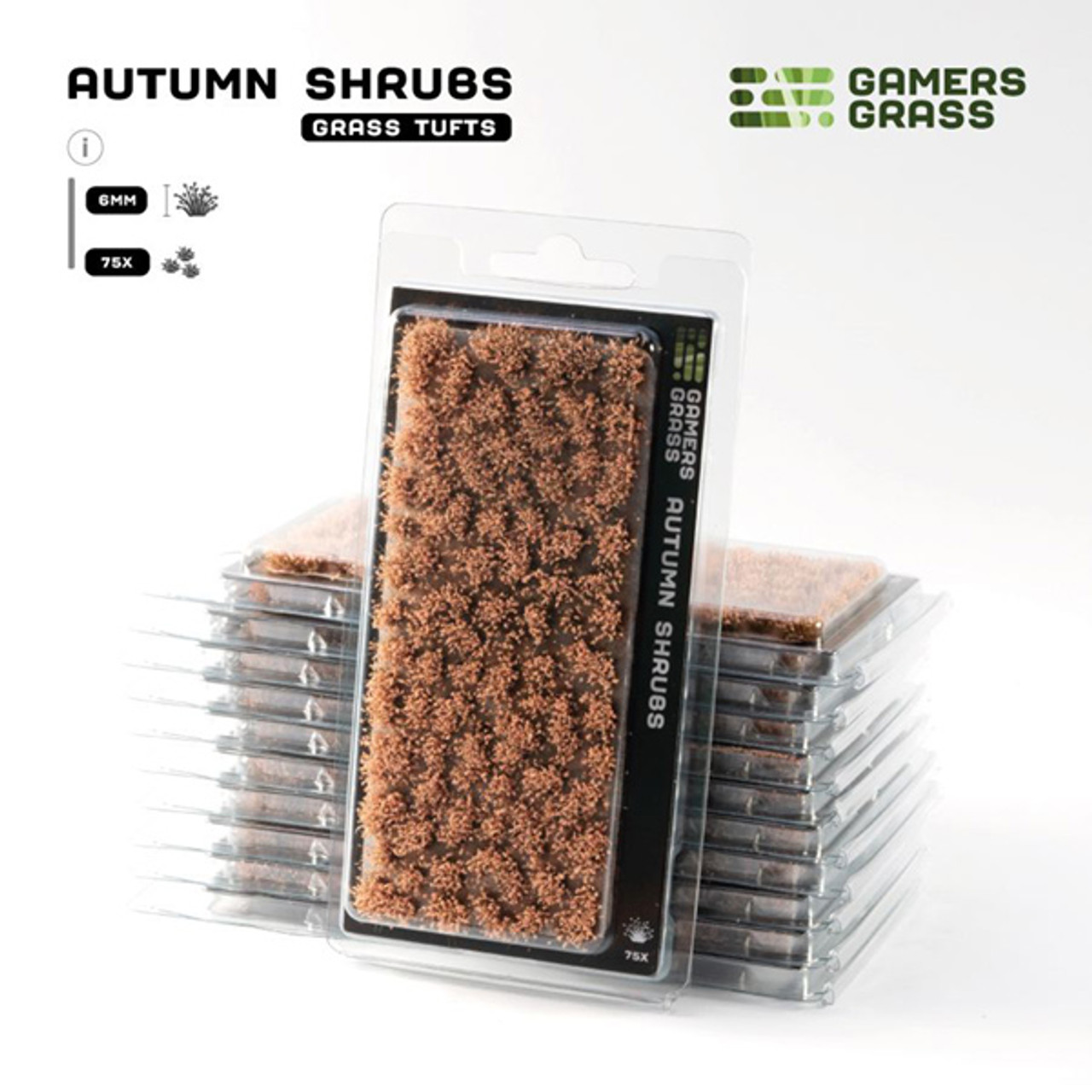 GGRFSAUT - Grass Tufts: Flowers- Autumn Shrubs