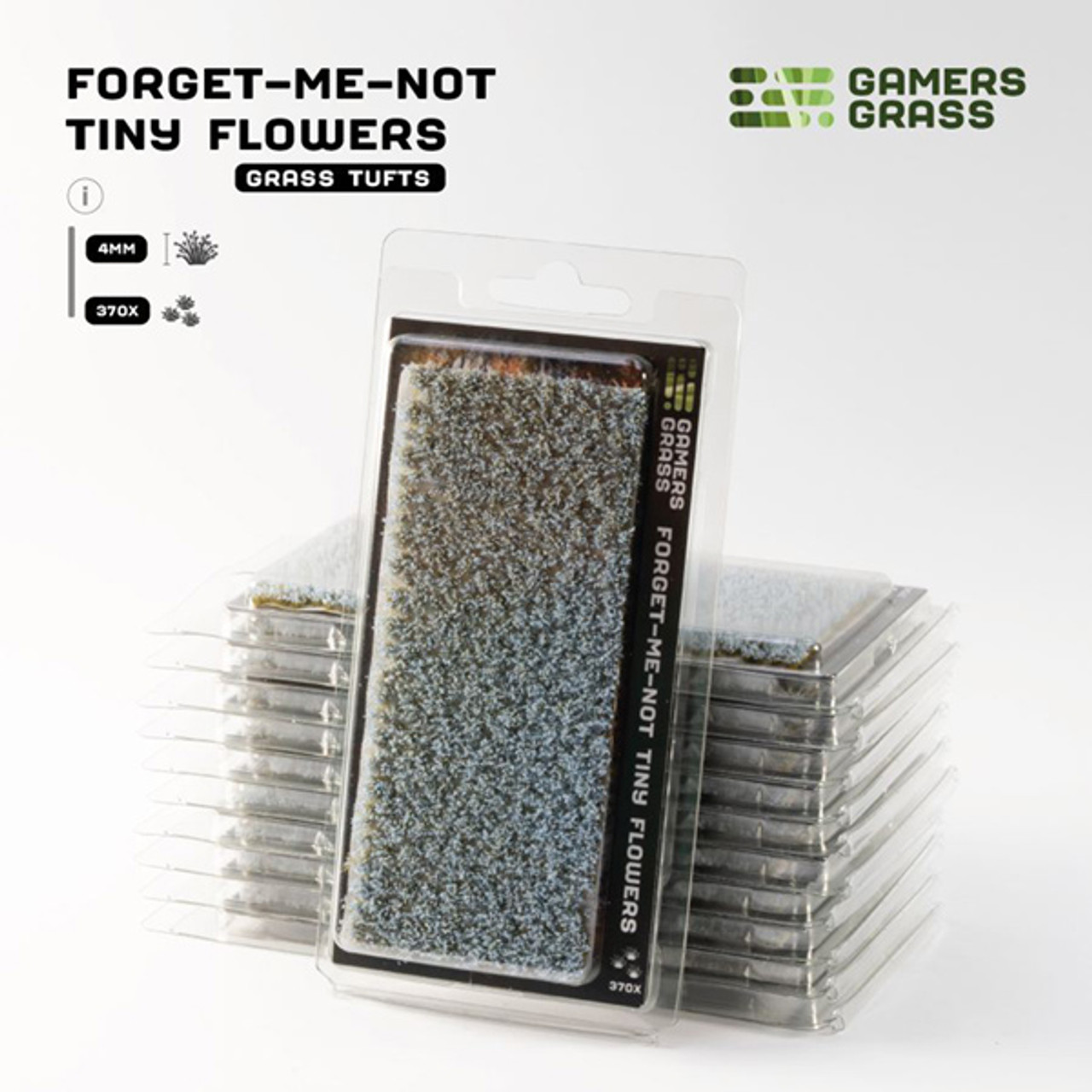 GGRFSFMN - Grass Tufts: Flowers- Forget-me-not Tiny Flowers