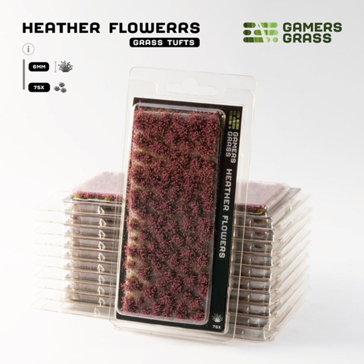 GGRFSHEA - Grass Tufts: Flowers- Heather Flowers