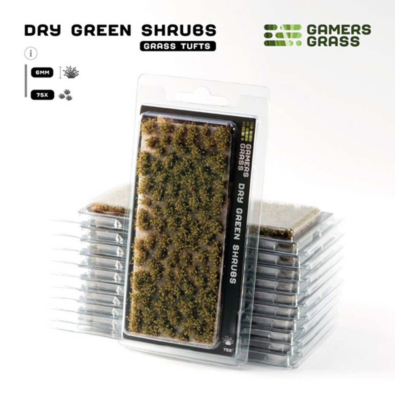 GGRFSDRG - Grass Tufts: Flowers- Dry Green Shrubs