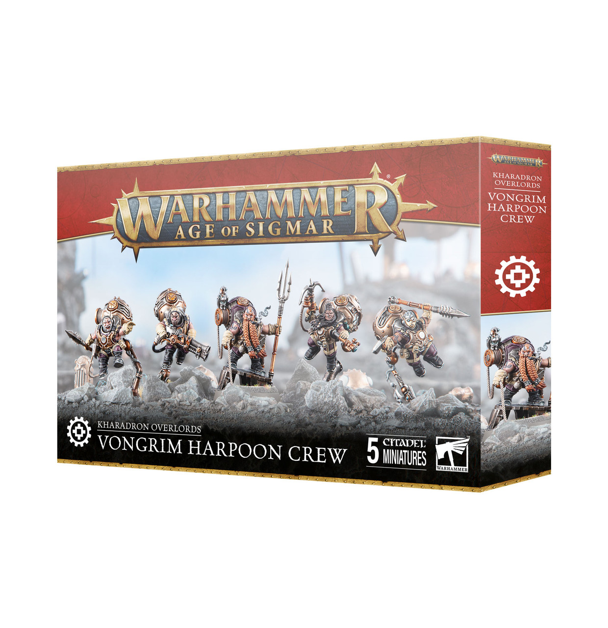 [PREORDER] GW84-52 KHARADRON OVERLORDS: Vongrim Harpoon Crew