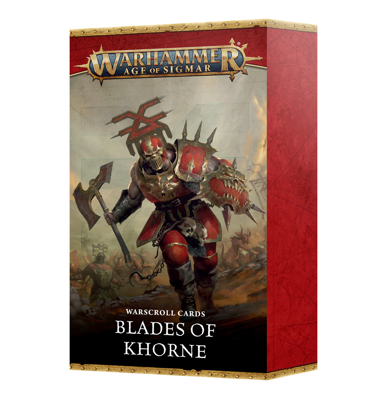 [PREORDER] GW83-81 Warscroll Cards: Blades of Khorne