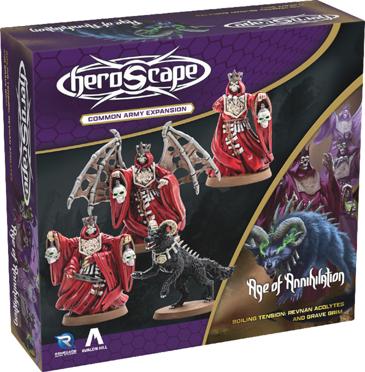 Heroscape: Revnan Acolytes and Grave Grim Army Expansion