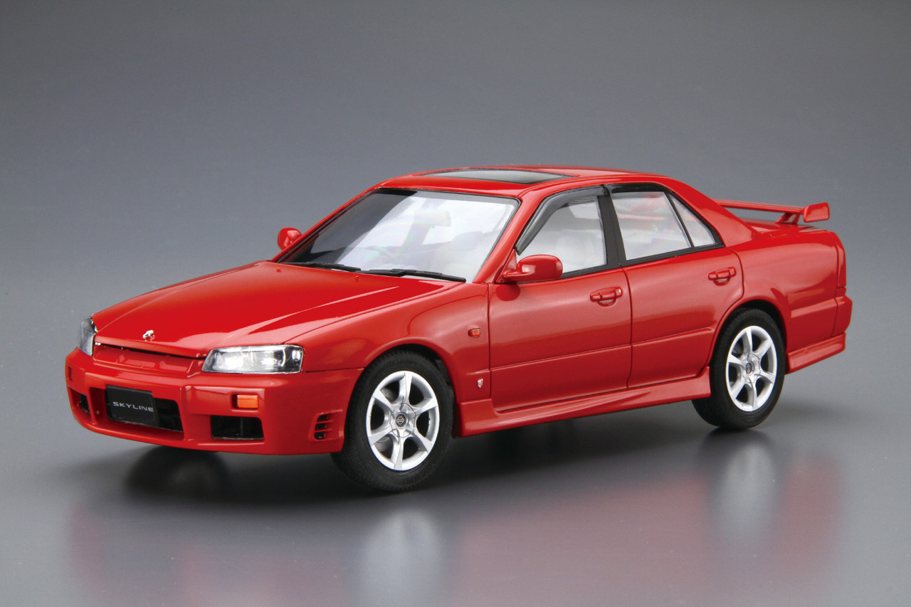 1/24 NISSAN ER34 SKYLINE 25GT-X TURBO '98 / 25GT TURBO '01