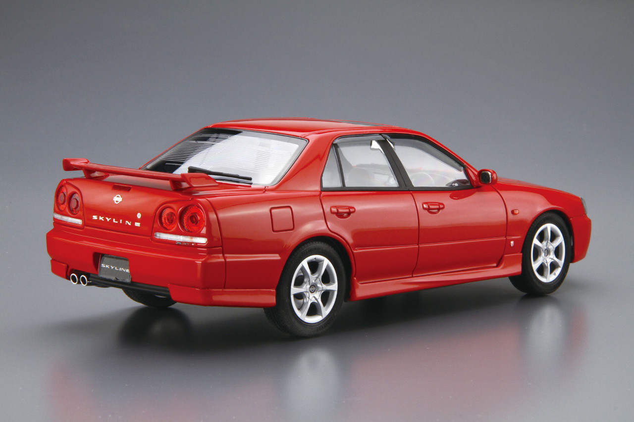 1/24 NISSAN ER34 SKYLINE 25GT-X TURBO '98 / 25GT TURBO '01
